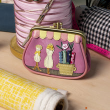 Sewing Shop - Rasberry Edition Clipper Coin Purse