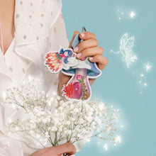 PRE ORDER - Fairy Village Snowflake Key Charm - SEPT DELIVERY!