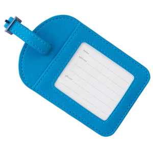 Amalfi Blue Luggage Tag