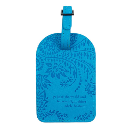 Amalfi Blue Luggage Tag