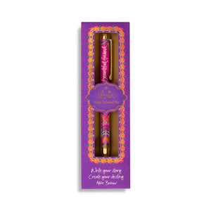 Beautiful Friend Rollerball Pen - Purple Ink