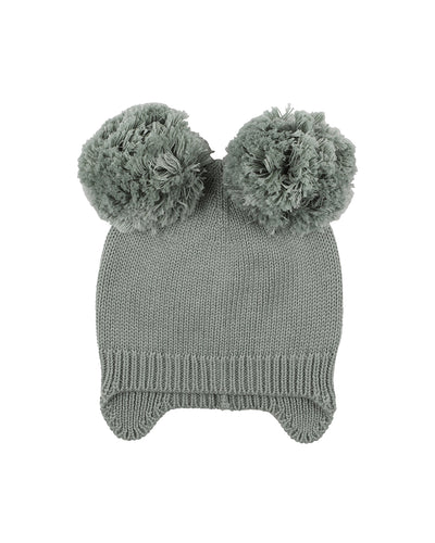 Mint Pom Pom Beanie