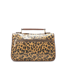 Lola Leopard Print Top Handle Crossbody Bag