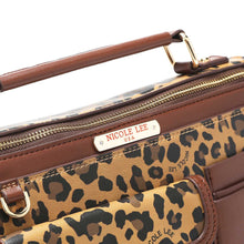 Lola Leopard Print Top Handle Crossbody Bag