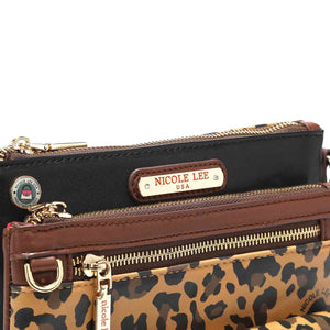 Lola Leopard Print Crossbody Bag