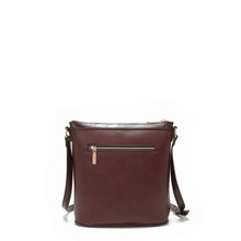 Josefina Wine Embroidered Crossbody Bag