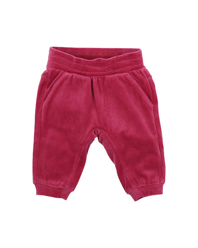 Lucie Velour Track Pants