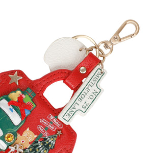 PRE - ORDER - No.25 Mistletoe Lane Key Charm