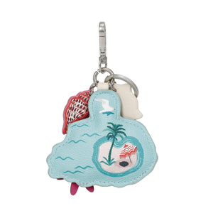 Vendula Sands Rubber Ring Key Charm
