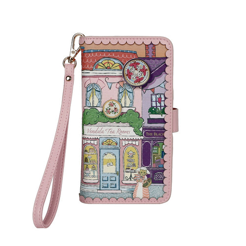 Vendula Heritage - Victorian Tea Rooms Universal Flip Phone Case