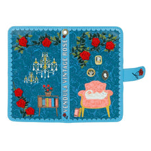 Vendula Vintage Rose Universal Flip Phone Case
