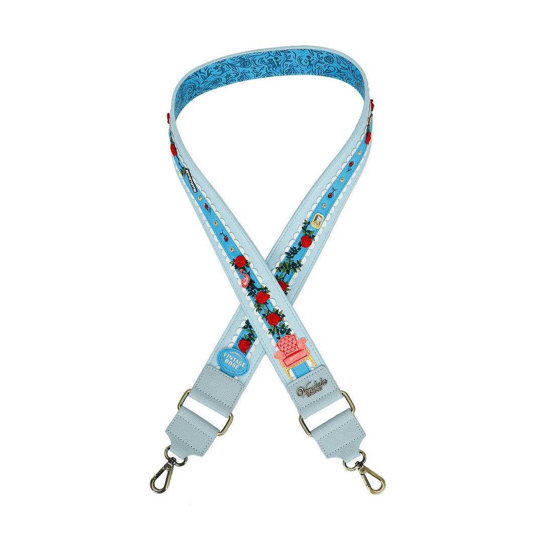 Vendula Vintage Rose Wide Shoulder Strap - LAST ONE!