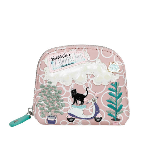 Bubble Cats Laundromat Folding Shopper & Purse