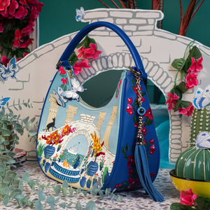 Gardens of the world Greek Noa Bag - LAST ONE!