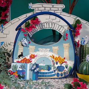 Gardens of the world Greek Noa Bag - LAST ONE!