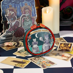 PRE ORDER - Shakespeare's Theatre - Hamlet Round Coin Purse