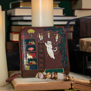 PRE ORDER - Mystic Wicks Candle and Wandmakers  square wallet