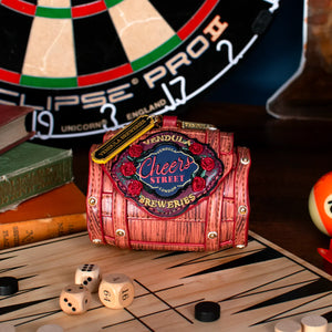 PRE ORDER Cheers Street Barrel Coin Purse
