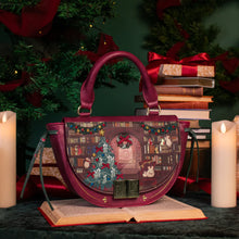 Vendula-Christmas-Library-Winged-Top-Handle-Bag