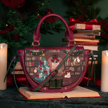 Vendula-Christmas-Library-Winged-Top-Handle-Bag