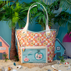 Vendula Sands Reversible Tote & Pouch