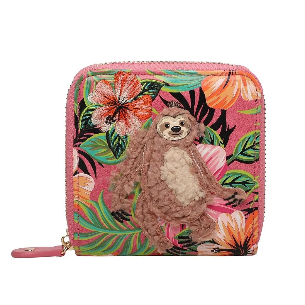Animal Park - Sloane Sloth Square Wallet - LAST ONE!