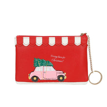 PRE - ORDER - No. 25 Mistletoe Lane Zipper Coin Purse