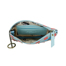 Vendula Vintage Rose Zipper Coin Purse