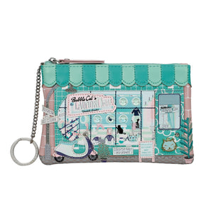 PRE ORDER Bubble Cats Laundromat - Zipper Coin Purse