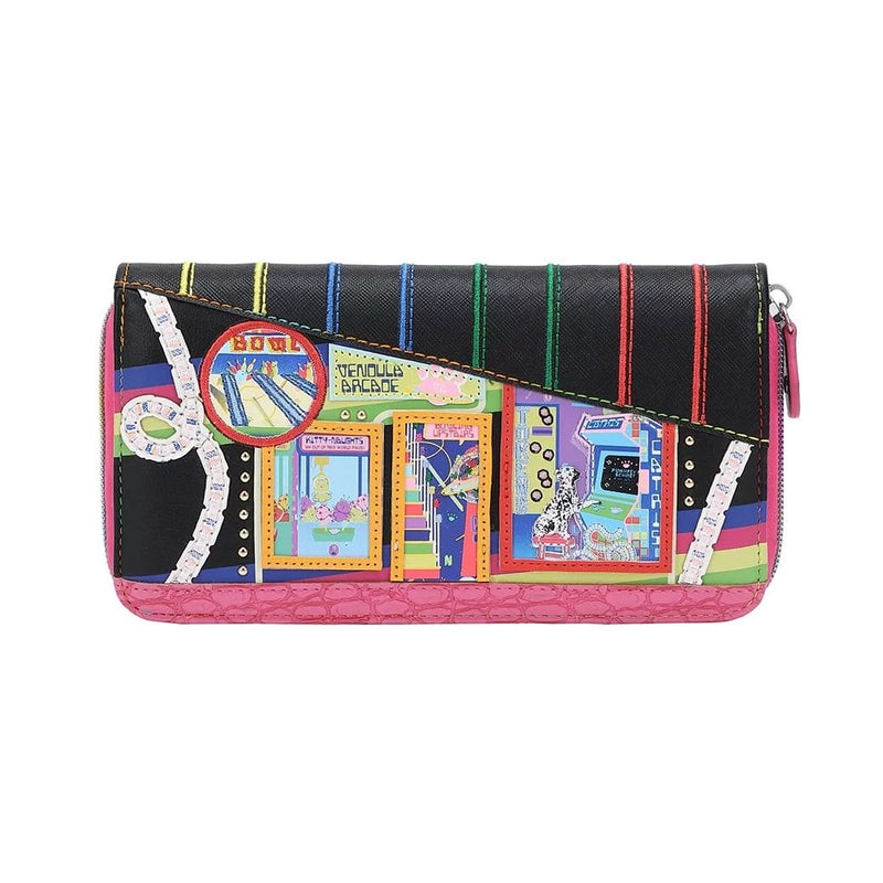 Vendula Arcade Centre Large Zip Wallet – LittleShoppeOfMemories