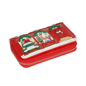 PRE - ORDER - No. 25 Mistletoe Lane  Medium Zip Wallet