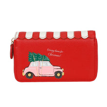 PRE - ORDER - No. 25 Mistletoe Lane  Medium Zip Wallet