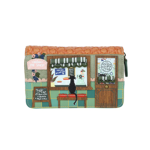 PRE ORDER Vendula Pie Shop Medium Ziparound Wallet