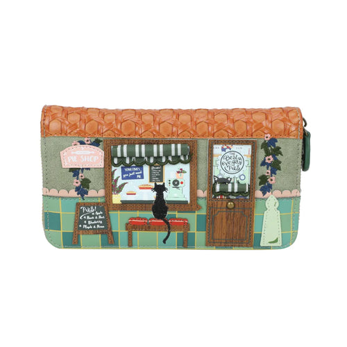 PRE ORDER Vendula Pie Shop Large Ziparound Wallet