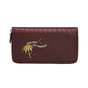 PRE ORDER Mystic Wicks Candle and Wandmakers Large Ziparound Wallet