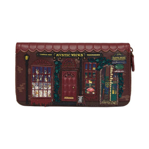 PRE ORDER Mystic Wicks Candle and Wandmakers Large Ziparound Wallet