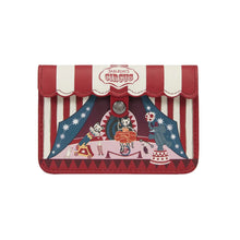 Skelecat's Travelling Ghost Circus Accordion Card wallet