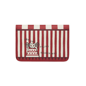Skelecat's Travelling Ghost Circus Accordion Card wallet