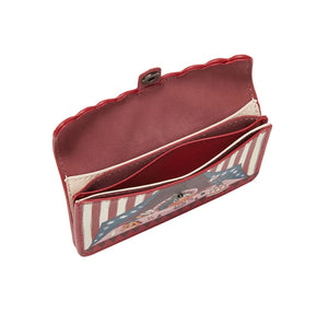 Skelecat's Travelling Ghost Circus Accordion Card wallet