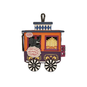 Skelecat's Travelling Ghost Circus Train Carriage Coin Purse
