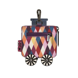 Skelecat's Travelling Ghost Circus Train Carriage Coin Purse