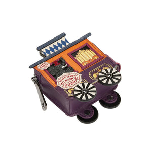 Skelecat's Travelling Ghost Circus Train Carriage Coin Purse