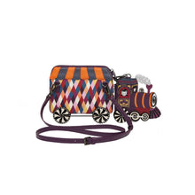 Skelecat's Travelling Ghost Circus Train Charm Bag