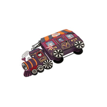 Skelecat's Travelling Ghost Circus Train Charm Bag