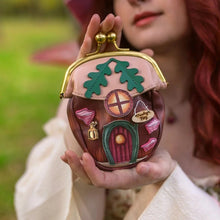 Fairy Village Acorn Clipper Coin Purse - LAST ONE!