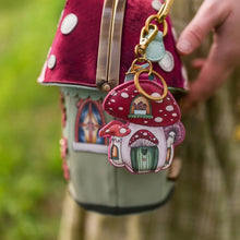 Fairy Village Toadstool Key Charm