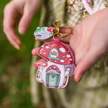 Fairy Village Toadstool Key Charm