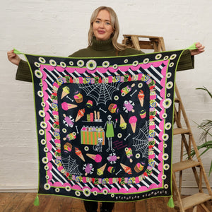 PRE - ORDER - I-Scream Large Square Scarf