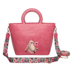 Animal Park - Sloane Sloth Cut Out Handle Tote