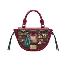 Vendula-Christmas-Library-Winged-Top-Handle-Bag